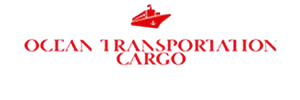 Ocean transportation cargo Logo